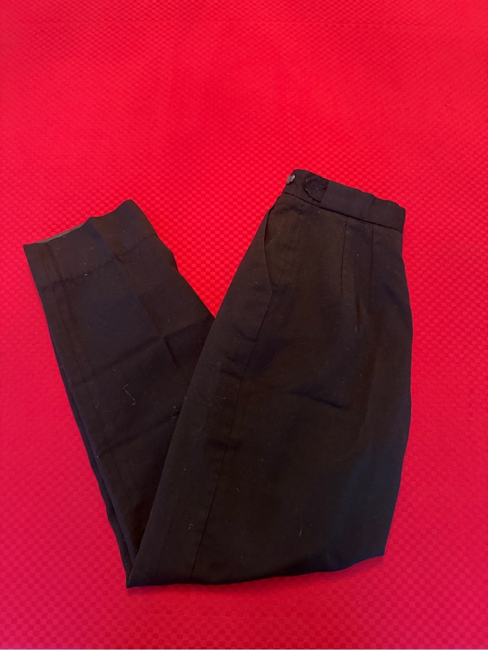 Harve Benard Black Women's Trousers - Tailored Straight Leg